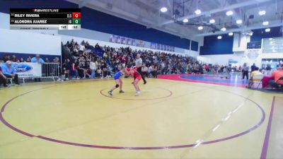 100 lbs Cons. Round 1 - Riley Rivera, Elsinore vs Alondra Juarez, John Glenn