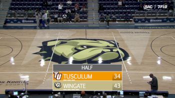 Replay: Tusculum vs Wingate | Nov 23 @ 2 PM