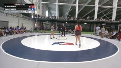 135 lbs Ariel Mylove Garcia, Texas vs Aliyah Guerra, Illinois