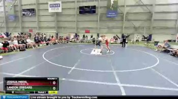 195 lbs Round 3 (8 Team) - Joshua Meehl, North Dakota Blue vs Landon Odegard, Minnesota Red