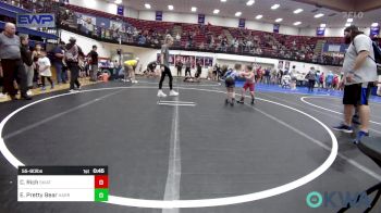 55-60 lbs Rr Rnd 1 - Cali Rich, Skiatook Youth Wrestling vs Emerly Pretty Bear, Harrah Little League Wrestling