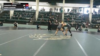 131 lbs Cons. Round 2 - Samantha Chaon, Northern Michigan University vs Sienna Sanborn, Tiffin University