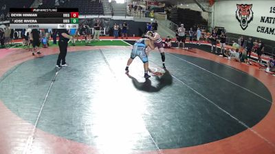 285 lbs Semis - Jose Rivera, Oregon vs Devin Hinman, Oregon