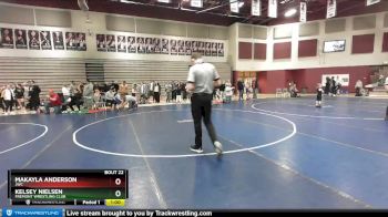 41-42 lbs Round 1 - Makayla Anderson, JWC vs Kelsey Nielsen, Fremont Wrestling Club