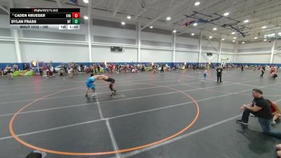 190 lbs Cons. Round 4 - Dylan Frass, Unattached vs Caden Krueger, Unattached