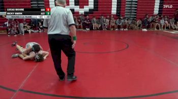 120 lbs Round 2 (3 Team) - Lucas Moore, Gardendale Hs vs Ricky Smith, Austin