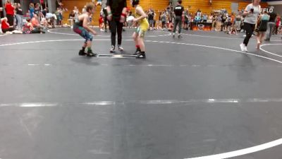 85 lbs Round 5 - Bryce Whitesides, Summerville Take Down vs Jacek Lepore, Mighty Warriors Wrestling Aca