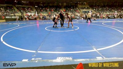 110 lbs Consolation - Olan Garrison, Coweta Tiger Wrestling vs Joseph Englese, ISI Wrestling Club