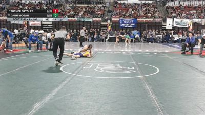 A - 103 lbs Cons. Semi - Tucker Stygles, Havre vs Dash Mogan, Laurel