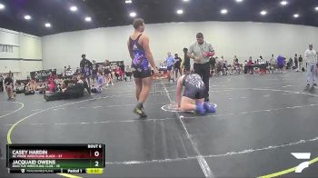 Round 3 (4 Team) - Casey Hardin, NC Pride Wrestling Black vs Jacquaid Owens, Invictus Wrestling Club