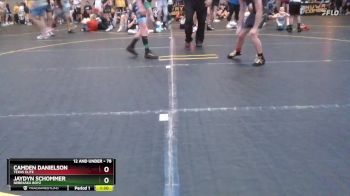 78 lbs Semifinal - Camden Danielson, Texas Elite vs Jaydyn Schommer, Nebraska Boyz