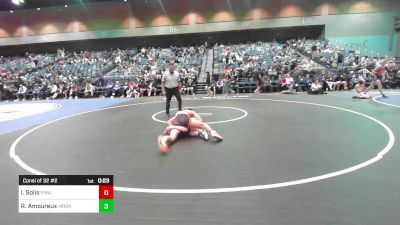 138 lbs Consi Of 32 #2 - Isaid Solis, Fernley vs Ryan Amoureux, Meridian