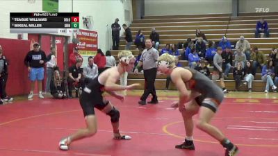 165 lbs Cons. Semi - Teague Williams, Solon vs Mikeal Miller, Grinnell