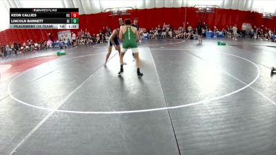 150 lbs Placement (16 Team) - Keon Callies, Rochester Century A vs Lincoln Barnett, Geneseo