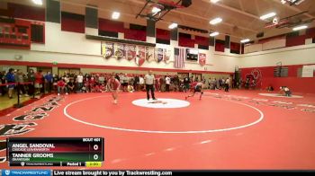 120 lbs Semifinal - Tanner Grooms, Okanogan vs Angel Sandoval, Cascade Leavenworth
