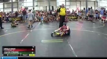 65 lbs Round 2 (6 Team) - Apollo Rock, Missouri Gold vs Colton Strange, American Gladiators-Blue