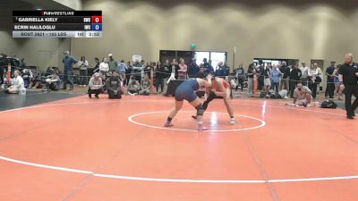 155 lbs Champ. Rd Of 16 - Gabriella Kiely, Southside Wrestling Club vs Ecrin Haliloglu, Immortals Wrestling Club