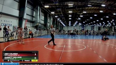 88 lbs Rd# 6- 9:00am Saturday Final Pool - Joey Colardo, New England United vs Garrett Williams, Bitetto Trained