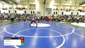 215 lbs Round Of 32 - Kyle Deshler, Pembroke vs Wayne Perry, Middletown