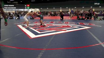 132 lbs Quarterfinal - Chris Huerta, CA vs Fred Bachmann, PA