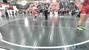 150-157 lbs Rr Rnd 3 - Astri Cabrera, Warner Eagles Youth Wrestling vs Roxie Rappe, Fort Gibson Youth Wrestling