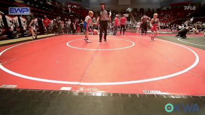 73 lbs Semifinal - Caden Miller, Fort Gibson Youth Wrestling vs Bowen Freisberg, Caney Valley Wrestling