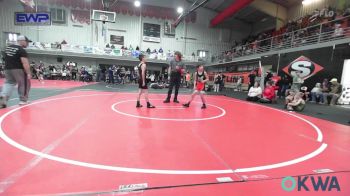 70-76 lbs Consi Of 8 #2 - Major Dunn, Hilldale Youth Wrestling Club vs Leo May, Runestone