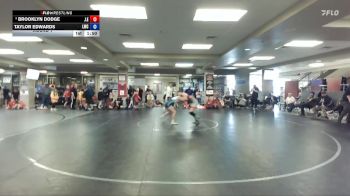 132 lbs Round 1 - Brooklyn Dodge, J.E.T. vs Taylor Edwards, Lionheart Wrestling Club