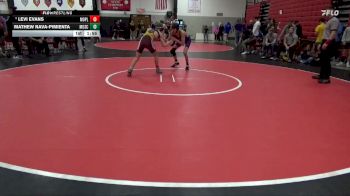 120 lbs Round 4 - Levi Evans, Mount Pleasant vs Mathew Nava-Pimienta, Muscatine