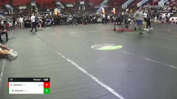 171 lbs Cons. Round 5 - Bradley Mayse, Roughneck Wrestling Club vs Cameron Adams, Detroit Catholic Central