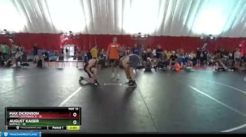 220 lbs Quarterfinals (8 Team) - Max Dickinson, Ankeny Centennial B vs August Kaiser, Buffalo