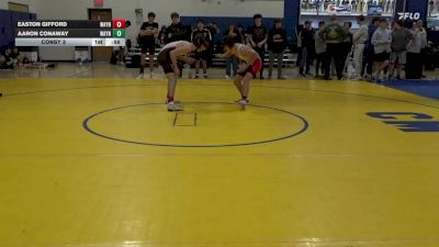 114 lbs Consy 3 - Easton Gifford, Waynesburg vs Aaron Conaway, Waynesburg