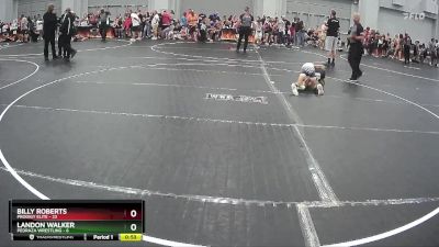 65 lbs Round 3 (8 Team) - Landon Walker, Pedraza Wrestling vs Billy Roberts, Prodigy Elite