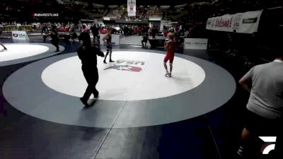 Cons. Round 4 - Gavin Cortez, Pacifica High School Wrestling vs Brice Bearchum, Red Bluff High School Wrestling