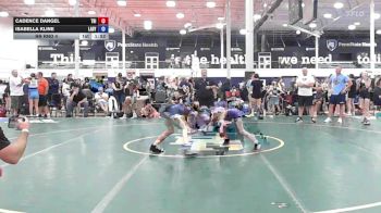 100 lbs Rr Rnd 4 - Cadence Dangel, Triumph Trained - Girls vs Isabella Kline, Lady Assassins