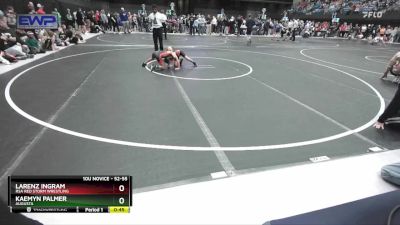 52-55 lbs Round 1 - Larenz Ingram, RSA Red Storm Wrestling vs Kaemyn Palmer, Augusta