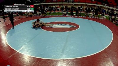 150 lbs Cons. Quarters - Landon Foust, Alaska vs Conner Spaletta, Idaho