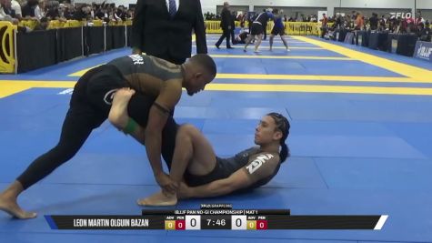 Johnny Garcia vs Leon Martin Olguin Bazan 2026 Pan IBJJF Jiu-Jitsu No-Gi Championship