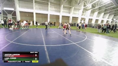 120 lbs Cons. Round 5 - Luke Copier, Davis vs Jaxton Lawson, Mountain View