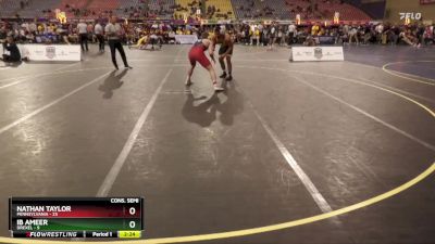 197 lbs Semis & 3rd Wb (16 Team) - Nathan Taylor, Pennsylvania vs Ib Ameer, Drexel