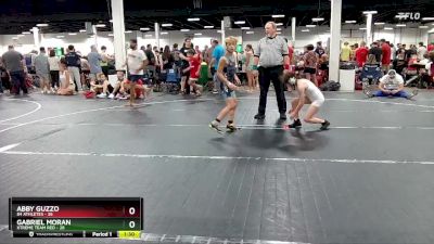 76 lbs Round 3 (4 Team) - Abby Guzzo, 84 Athletes vs Gabriel Moran, Xtreme Team Red