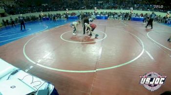 96 lbs Consi Of 16 #2 - Antonio Guebara, Maize Kids Wrestling Club vs Luke Ferrell, Weatherford Youth Wrestling