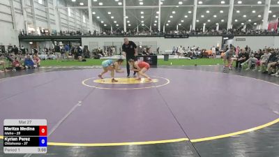 100 lbs Maritza Medina, Idaho vs Kyrian Perez, Oklahoma