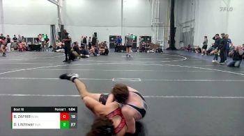 157 lbs Round 4 (8 Team) - BENJI ZAFRIR, RedNose vs Damien Litchtwar, Savage WA White