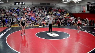 145 lbs Champ. Round 2 - Brennan Schardt, Meyersdale Area Hs vs Carter Bizup, Ligonier Valley Hs