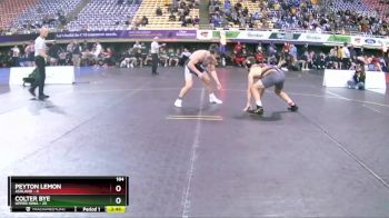 184 lbs Quarters & 1st Wb (16 Team) - Colter Bye, Upper Iowa vs Peyton Lemon, Ashland