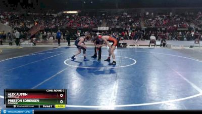 138 lbs Cons. Round 2 - Preston Sorensen, Syracuse vs Alex Austin, Post Falls