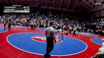 100 lbs Semifinal - Jaylee Long, Adairsville vs Ollie Weiland, White County