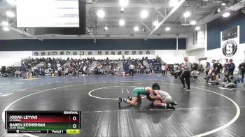 113 lbs Semifinal - Garen Keshishian, Aliso Niguel vs Josiah Leyvas, La Serna