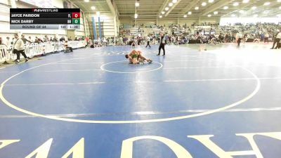 138 lbs Round Of 64 - Jayce Paridon, FL vs Nick Darby, NH